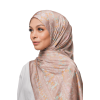Majestica Printed Scarf in Charlotte Brown